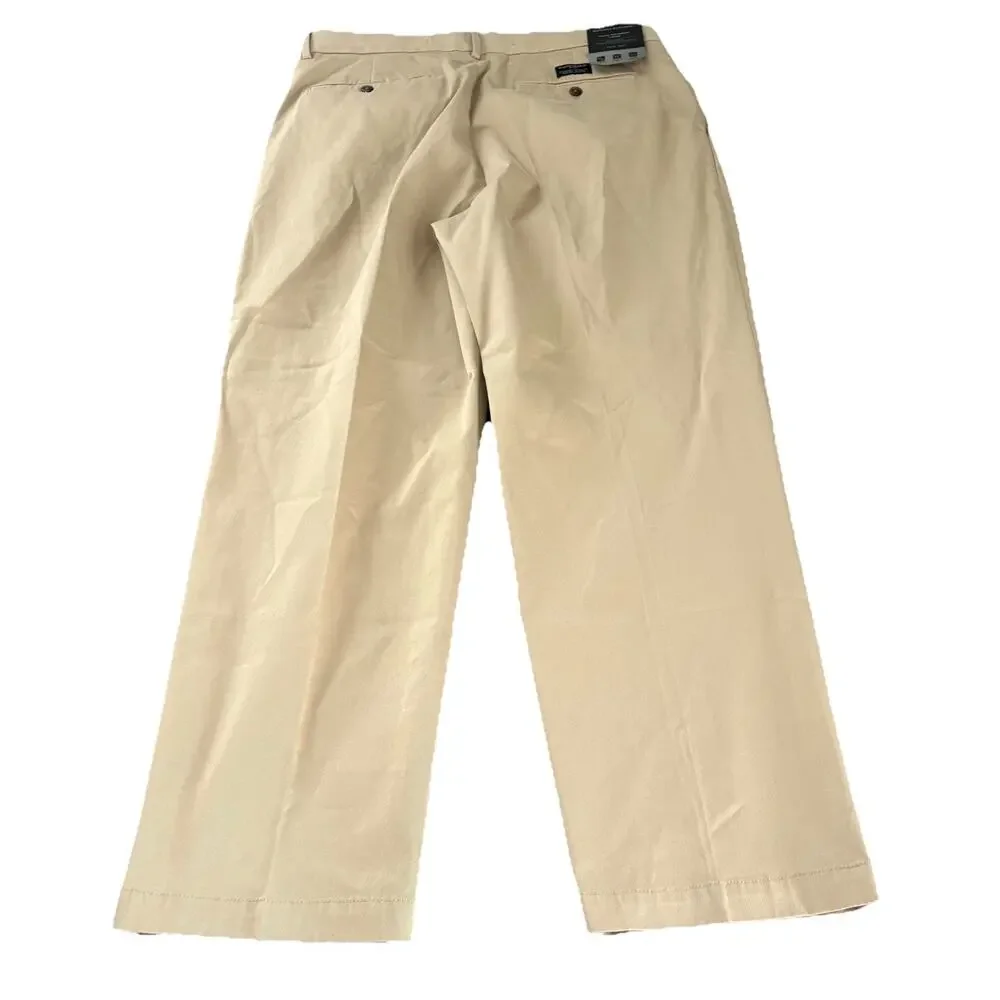 New Banana Republic Men’s Rapid Movement Chino Smithfield Pleated Size 36x30
